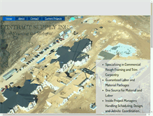 Tablet Screenshot of contractsupply.net